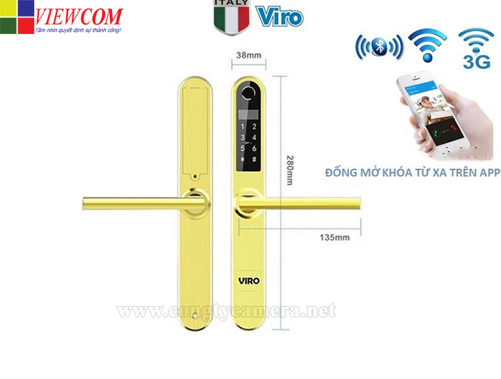 Khóa cửa xingfa Viro-Smartlock 5in1 VR-31A